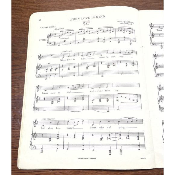 Art School Songs for School and Studio Sheet Music 1st Year Medium Low Voice - Picture 11 of 11